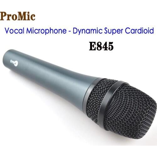 E845 Grade A Quality Professional Performance Dynamic Wired Microphone,E845 MIC For Live Vocals Stage performance Karaoke