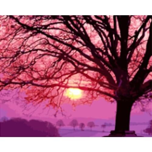 DRAWJOY Framed Picture DIY Painting By Numbers Wall Art Home Decor Painting&Calligraphy Landscape GX21541 40*50cm