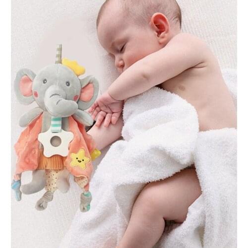 QWZ New Rattles For Kids Baby Toys 0-24 Month Newborn Infant Educational Developmental Comfort Soft Cute Jouet Bebe Rattle Gift