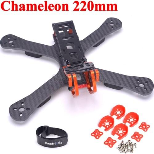 NEW Chameleon 220 220mm 5" FPV Quadcopter Frame FPV Racing Drone Freestyle For QAV-X
