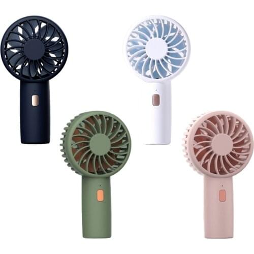 Handheld Mini Air Cooler Portable Fan USB Charging Small Personal Cooling Tools for Home Office Outdoor Travel Summer