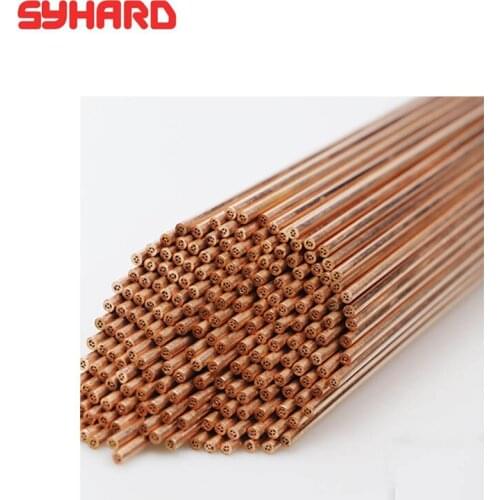 50pcs Copper Electrode Copper Tube Multihole Copper For Perforating Machine Length 500mm Diameter1.6/1.71.8/1.9/2.0/2.1mm