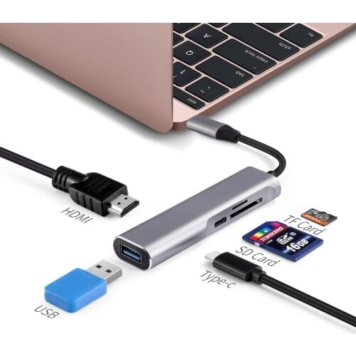 USB Type C Type-C USB-C HUB To HDMI 4K USB 3.0 TF SD Card Reader Thunderbolt 3 Dex Mode Adapter For MacBook Air Pro Samsung S8