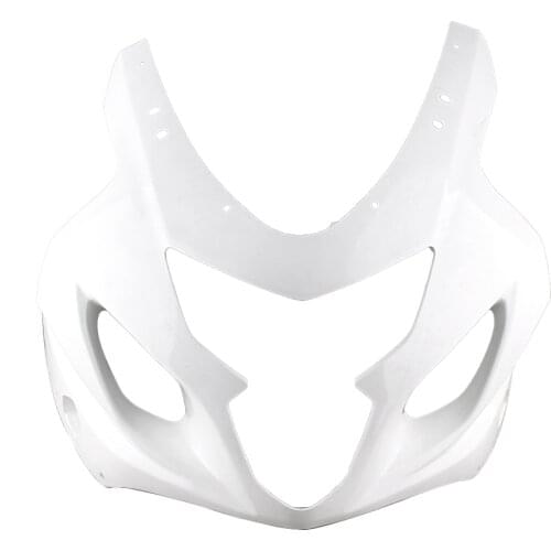 Motorcycle Upper Front Nose Cowl Fairing For Suzuki GSXR 600 750 K4 2004 2005 Injection Mold ABS Plastic Unpaint White