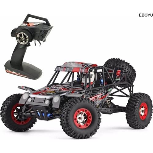 WLToys 12428C 2.4Ghz 50KM/H Off-Road Vehicle Toy Radio Controlled Bat Car 1/12 Proportion RC Truck 4WD High Speed Race Car