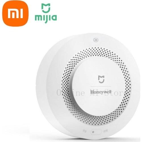 100% Original Xiaomi Smoke Detector fire smoke sensor alarm remote reminder fire protection product work with mijia APP