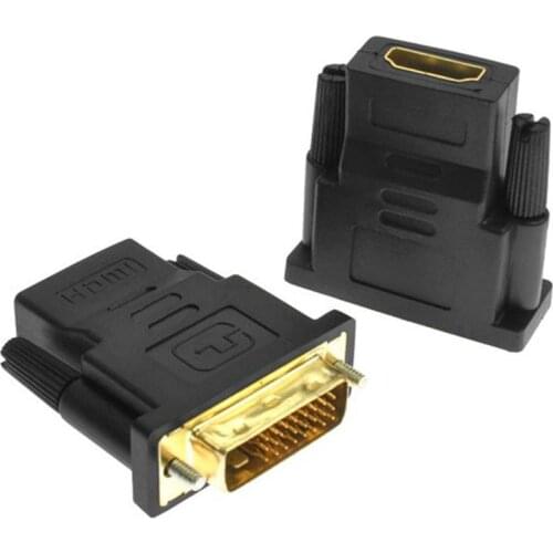 Dual link Male 24 + 1 pin to HDMI Female 19 pin Adapter HDMI to DVI Gold Connector for HDTV PC LCD for XBOX 360 PS3 r15