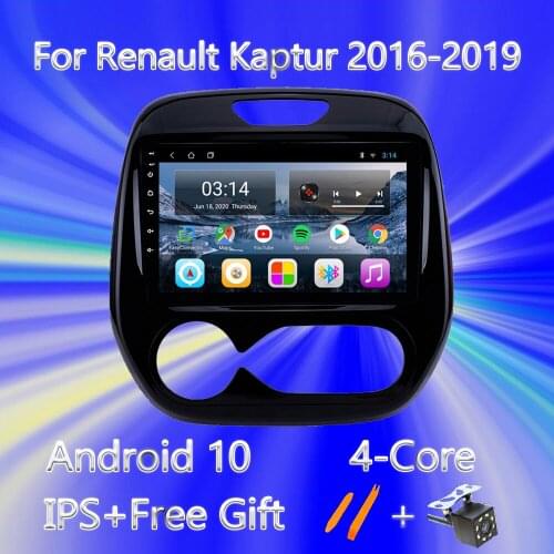 Android 10.0 Octa-Core Car Radio Head Unit For Renault Kaptur Captur 2016 2017 2018 2019 Multimedia Video Player Navigation GPS
