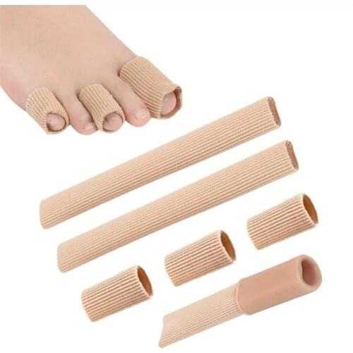 Fabric Toe Separator Finger Protector Applicator Corn Callus Remover Bunion Corrector Pain Relief Tube Forefoot Insert Soles