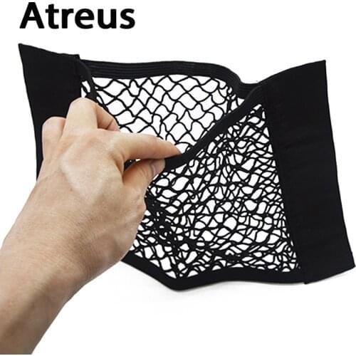 Atreus Automobiles Car Trunk luggage Net bag For Nissan Qashqai Skoda Octavia a5 a7 Citroen c4 c5 Alfa romeo 159 Accessories