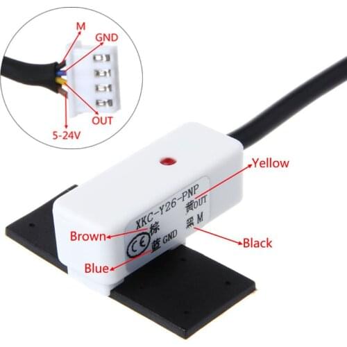 Non-contact Liquid Level Sensor Detector Pipe Water Level Controller Switch PNP