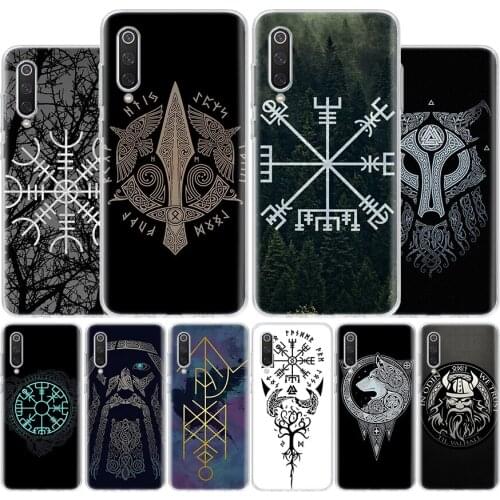 Viking Vegvisir Odin Nordic Cover Phone Case For Xiaomi Redmi Note 9 9S 8T 8 7 6 5 5A 6A 7A 8A 4X K20 K30 S2 Pro Luxury Soft Coq