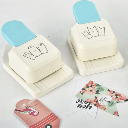 Punch Tag top Punch straight 1.5,2 or 2.5 inch gift Tag paper punches for scrapbooking craft perfurador diy puncher