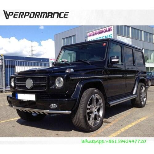 MB G-class W463 front guard under the car fit for G500 G550 G55 front bumper guard below the bumper stainless steel