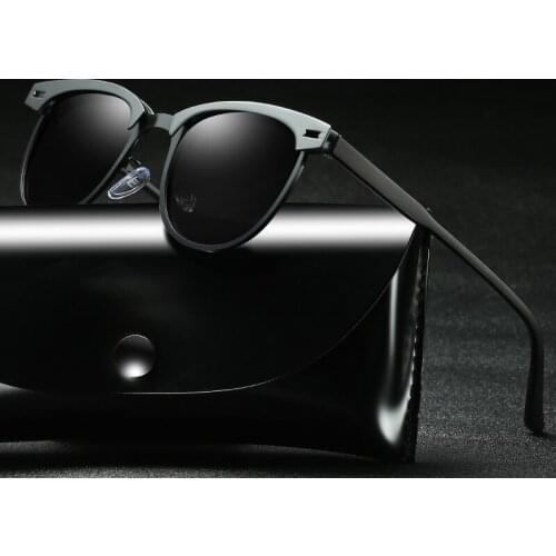 2019 New Women Sunglasses Fashion Design Vintage Alloy Sunglasses Mens Sun Glasses Polarized 4171 UV400 Round Shades for Women