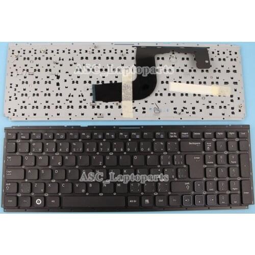 New Czech Slovakian Keyboard for SAMSUNG RV511 RV515 RV515L RV520 NP-RV511 NP-RV515 NP-RV515L Black, NO Frame
