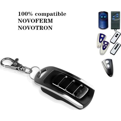 New-style NOVOFERM NOVOTRON 502 MAX43-2, 504 MAX43-4 replacement remote control 433,92mhz Rolling code Remote transmitter