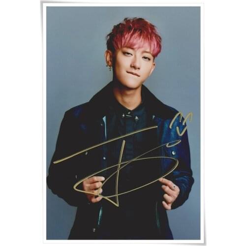 TAO Z.TAO autographed authentic signed with pen photo picture 4*6 collection gifts freeshipping 08.2016 10