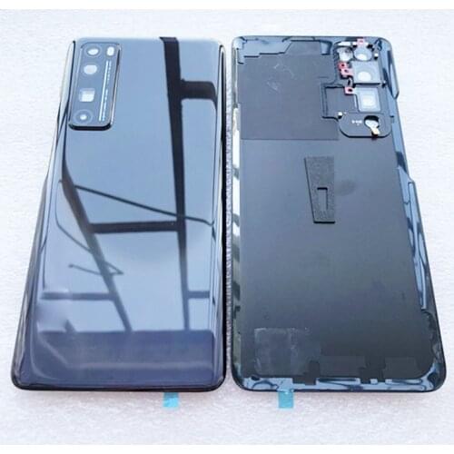 Original Battery Cover For Huawei Nova 7 pro Battery Cover Back Housing Door For Huawei Nova 7 pro Cover + Camera Lens Replace