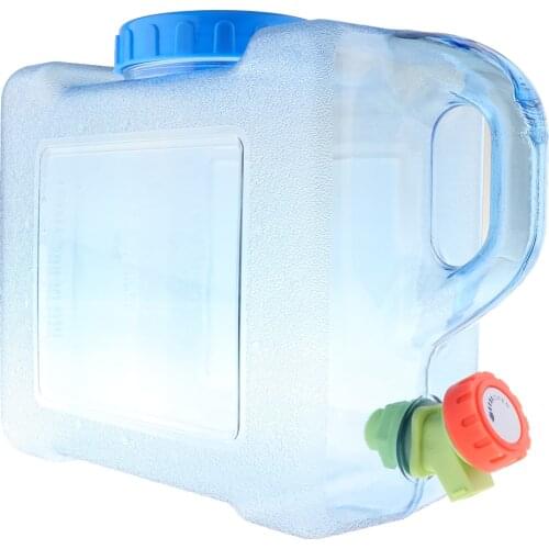 5 Or 8L Plastic Water Jerry Can Liquid Carrier Drum Pouring Drinking