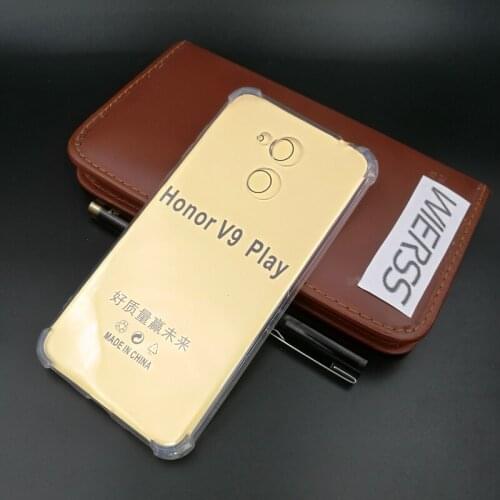 For Huawei Honor V9 Play JMM-AL00 JMM-AL10 Transparent Silicon Case for Huawei Honor 6C Pro JMM-L22 Anti-knock Phone cover Cases