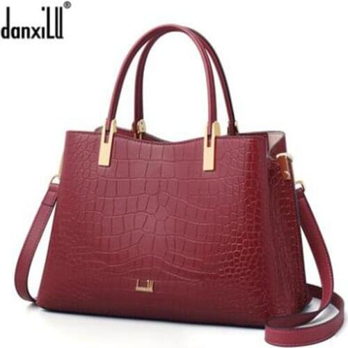 Luxury Cowhide Leather Top Handle Bags 2021 New Fashion Women High Quality Large Capacity Designer Zippers Cowhide Handbag