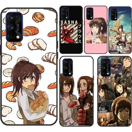 Sasha Braus Attack on Titan For Realme 8 Pro C3 C11 C15 GT Neo 6 7 Q3 Pro Phone Case For OnePlus 8T 9R 8 9 Pro Nord
