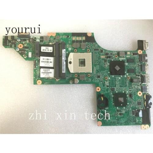 Yourui 630280-001 603643-001 DA0LX6MB6H1 Mainboard For HP DV6 DV6-3000 Laptop motherboard DDR3 Tested ok