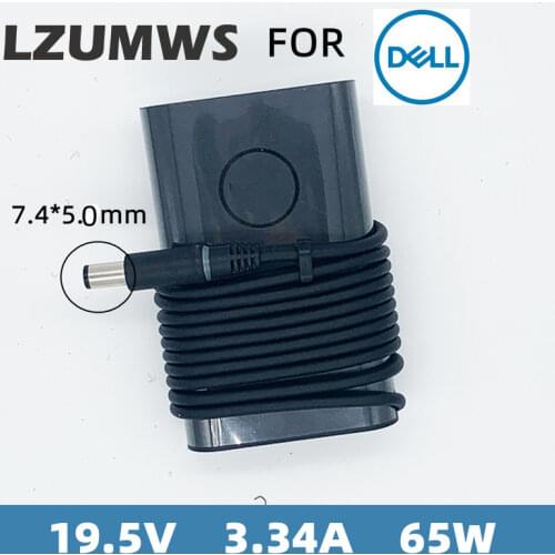 19.5V 3.34A 65W AC Adapter Charger for Dell Latitude 15-3000 LA65NM130 E5250 E5440 DA65 7.4*5.0mm AC adapter Charger DA65NM130