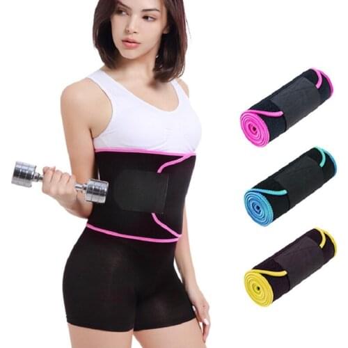 Lady Adjustable belt Body warm Girdle Adult corrector de postura Breathable Running Sport Professional Compression Fitness Pads