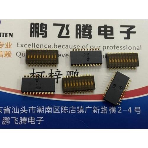 1PCS Original American C&k TDA10H0SB1R dial code switch 10-bit patch 1.27mm pitch flat dial code