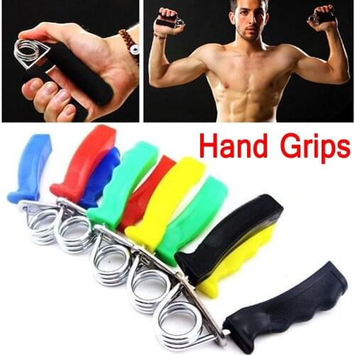1 Pcs Hand Grip Grippers Forearm Wrist Muscle Training Strength Exerciser Grips Finger Strengthener Unisex Fitness Equipment