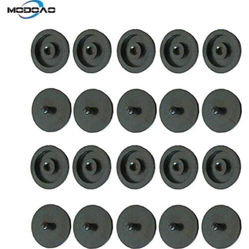 10Pcs Car Parts Black Plastic Car Safety Seat Belt Stopper Spacing Limit Buckle Clip Retainer Seatbelt Stop Button