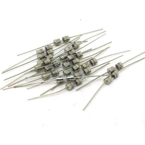 200pcs 3.6*10 3*10 Glass fuse With Pins Fast/Slow blow 250V 0.5A 1A 2A 3A 3.15A 4A 5A 6.3A 10A 15A F/T type