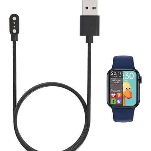 Smartwatch Dock Charger Adapter USB Fast Charging Cable Cord Wire for HW12 40MM HW16 44MM Wristwatch Smart Watch Accessories