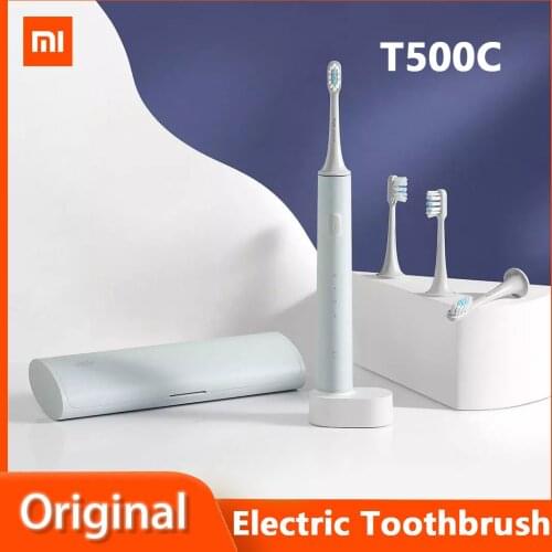 Xiaomi Mijia Sonic Electric Toothbrush T500C Wireless Induction Charging Waterproof Work with Mijia APP with Storage Box