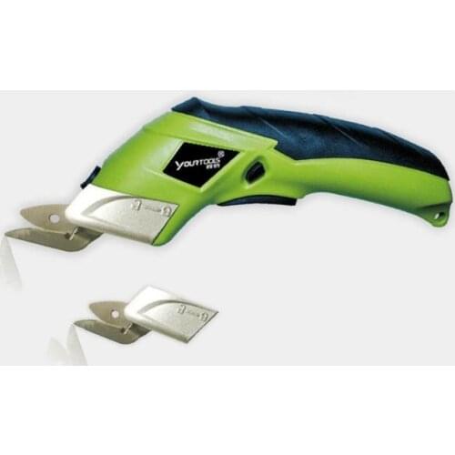 Eu Electric Scissors Multi Fabric Leather Cloth Cutting Cordless Chargeable Fabric Sewing Handheld Scissors With Two Scissors