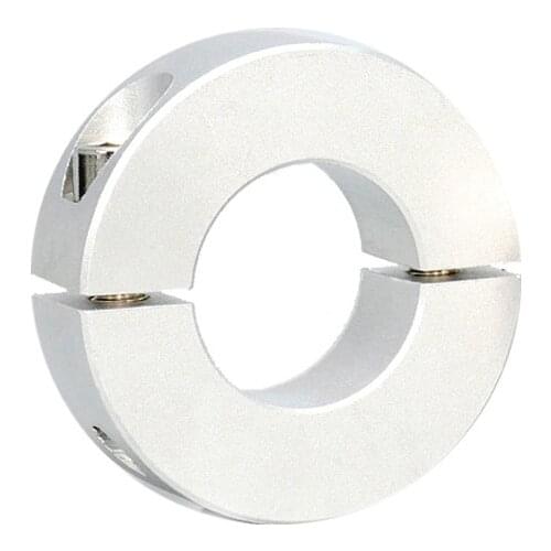Fixed ring split type limit shaft retaining ring positioner SSH SCS aluminum alloy surface anodizing optical fixed clamp