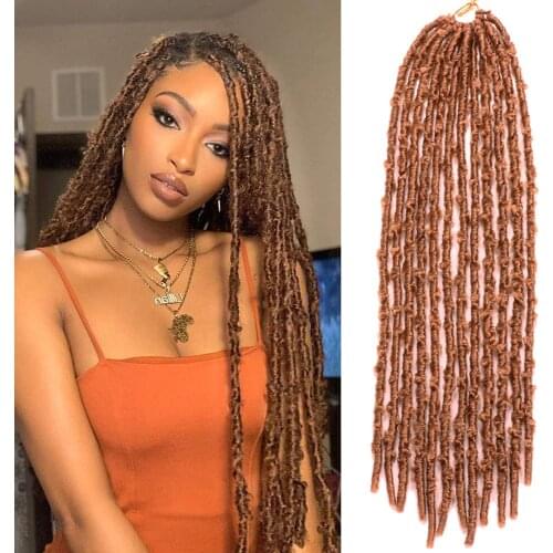 Hair Nest Handmade Butterfly Locs Hair Goddess Pre Looped Short Bob Locs Distressed Locs Crochet Hair Faux Locs Hair Extensions