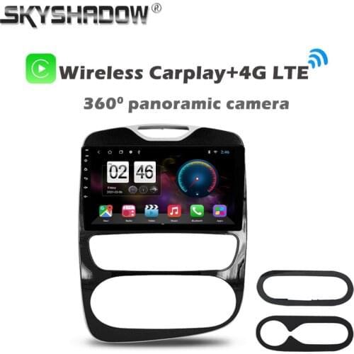 360 Panoramic Camera CanBus 6G+128G Android 10.0 Car DVD Player GPS WIFI Bluetooth 5.0 RDS Radio For Renault Clio 4 2016 - 2019