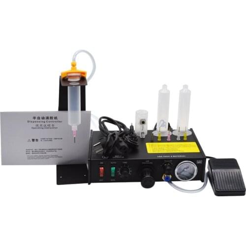 Glue Dispenser Utomatic Silica Gel Drop Perfusion AB Glue Semi-automatic Manual Glass Glue Precision Injection Machine