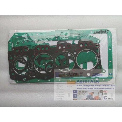 Set of gaskets kit the cylinder head gasket for Changchai ZN490T