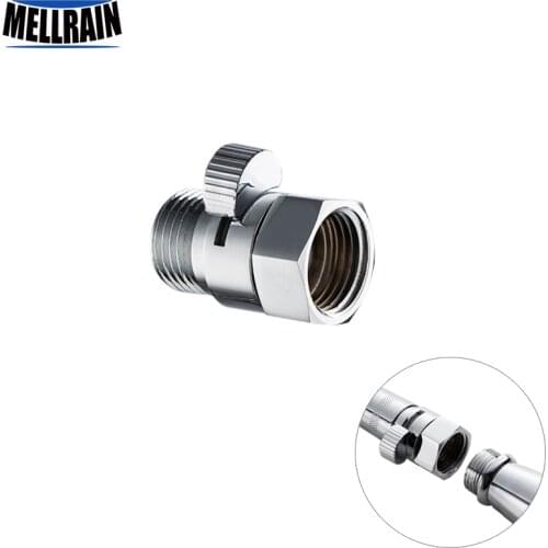 Quality hand shower & bidet flow control valve bathroom brass open and close valve 1/2" toilet bidet faucet accessories