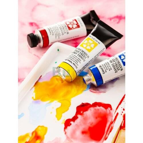 Original Daniel Smith Fine Watercolor Paint Pigment,15ml Single Tube Aquarela Acuarelas Profesionales,Coloring and Drawing