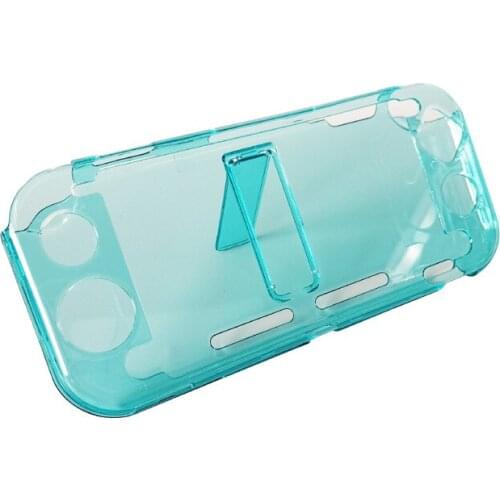 HEYSTOP Crystal Protective Case for Nintendo Switch Lite, Transparent Box Upper and Lower Cover Anti-drop Case for NS Lite