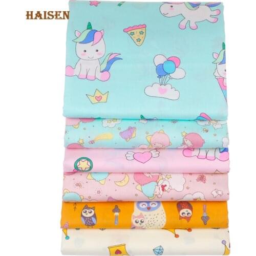 Unicorn Series,Printed Twill Cotton Fabric For Quilting Sewing Baby&Children Pillow Set Clothes Toys DIY Needlework Material