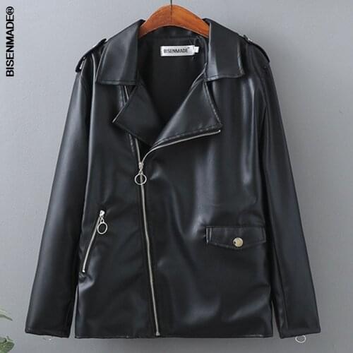 Spring 2021 Women PU Leather Jacket Oversize Fashion Casual Clothes Female Coats Motorcycle Oblique Zipper Abrigo De Mujer