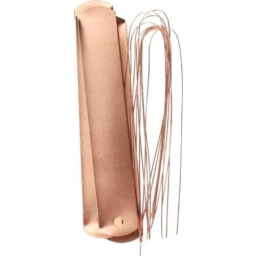 4.5-Inch Long Copper Tags Plant Labels with Copper Ties, 20-Pack