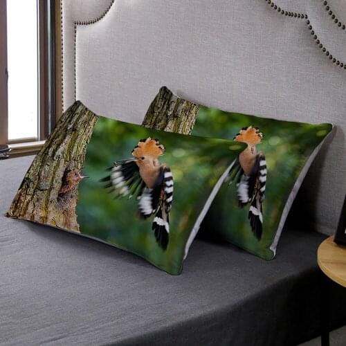 2 Pcs Wild Animal Pillow Cover Cotton Pillow Case Cushion 8 Styles to Choose Softer Pillowcase Hgih Quality