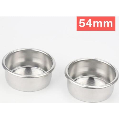 54mm Double-Cup Coffee Machine Filter Basket for Household Coffee Maker Parts Coffee 2-Cup For Breville Coffee Machine